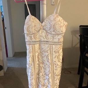 NEW! White Lace Dress